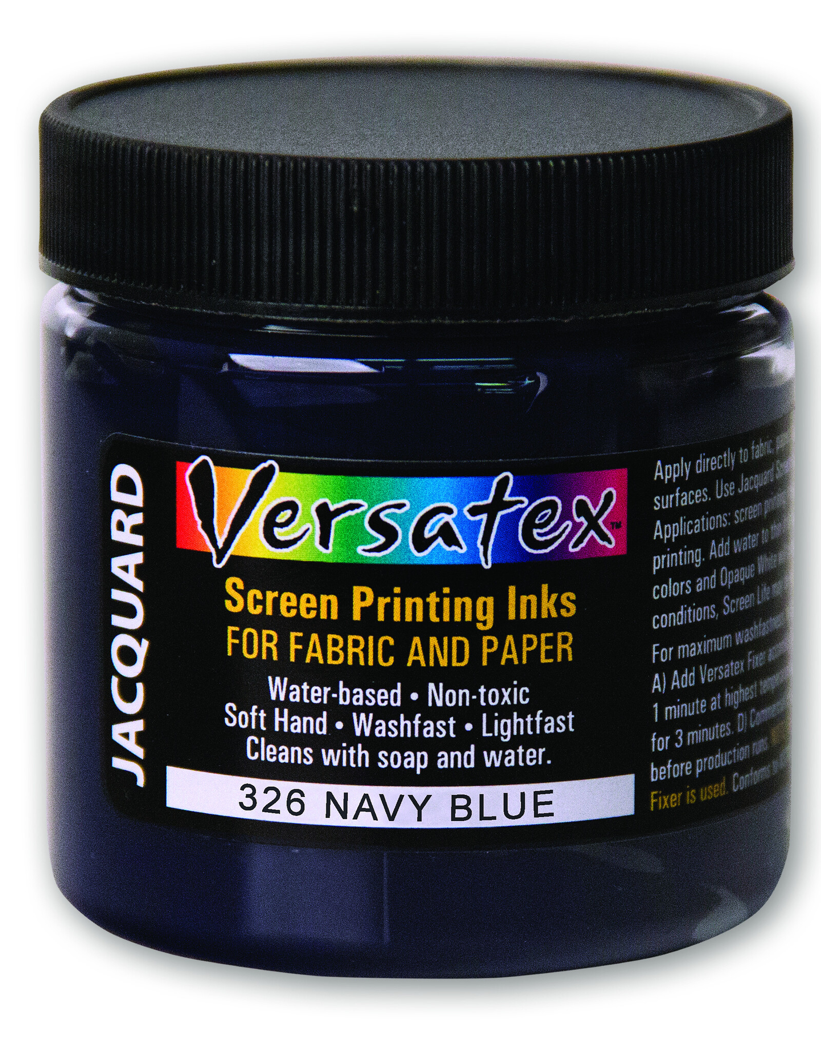 Jacquard Versatex Screen Printing Ink Donker Blauw