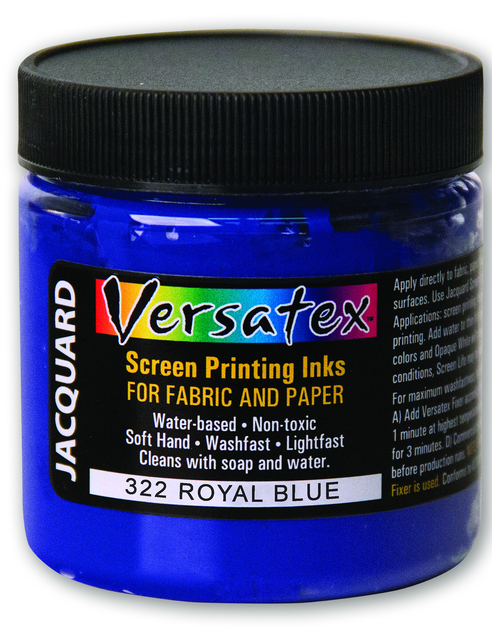 Jacquard Versatex Screen Printing Ink Royal Blau