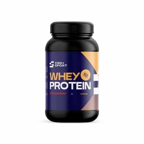 CBD+Sport Whey Protein Vanilla 1KG