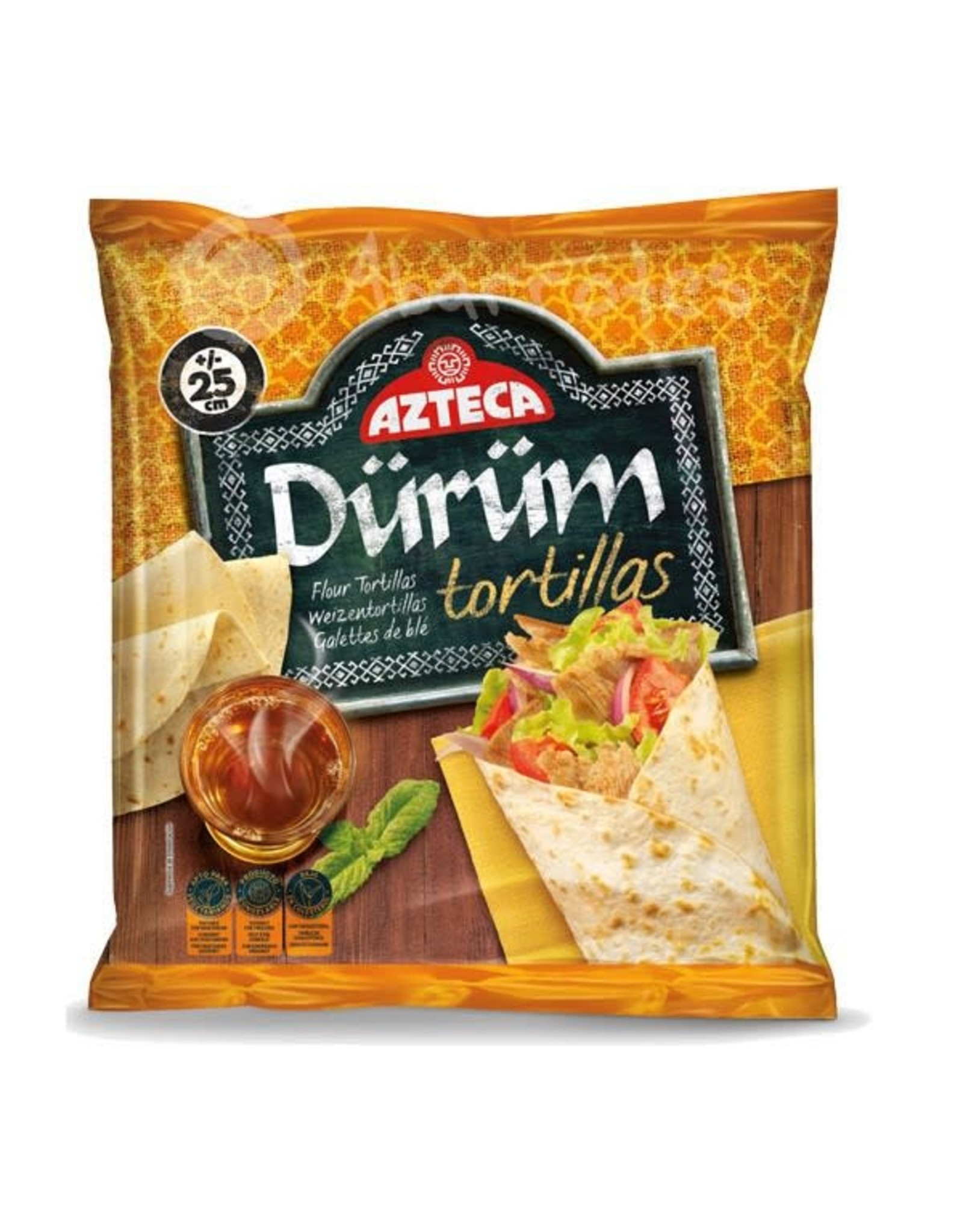 TORTILLA'S DURUM TORTILLA`S DURUM 30CM 6X18STUK