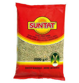 suntat SUNTAT GROENE LINZEN/ YESIL MERCIMEK 1KG