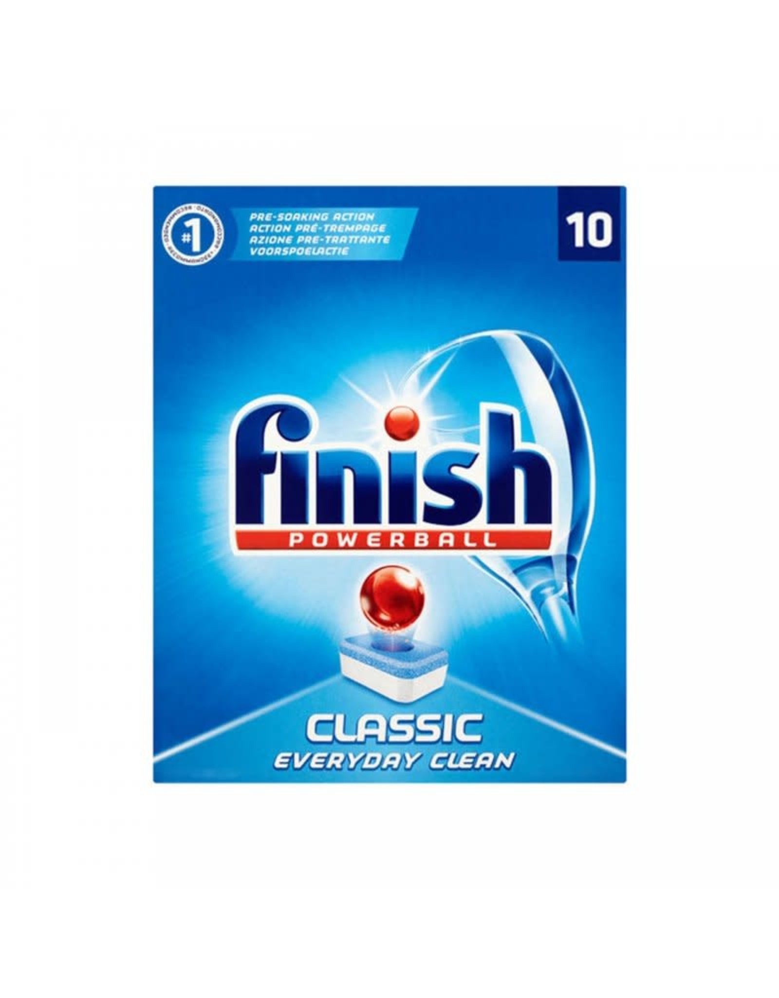 Finish FINISH POWERBALL CLASIC 10TABS 163GR