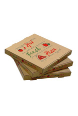 HOT FRESH PIZZABOX 33X33X4CM 100STUK