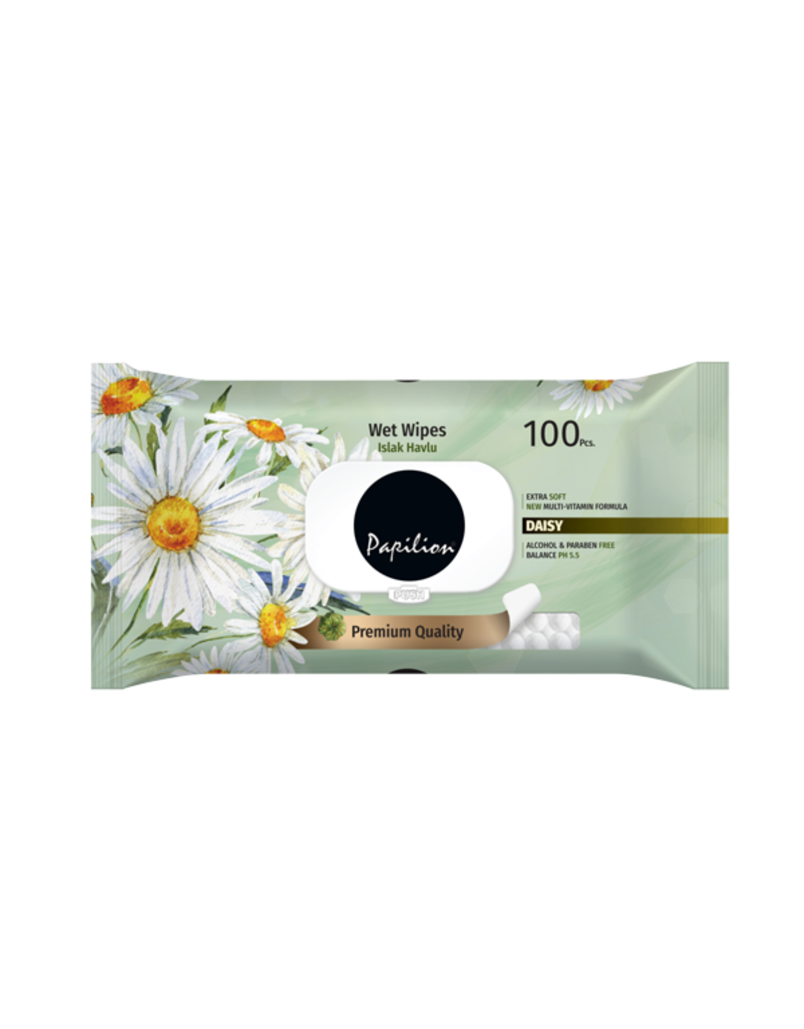 papilion PAPILION WET WIPES PREMIUM ISLAK MENDIL 100STUKS