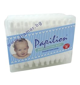 papilion PAPILION COTTON BUDS 60 PCS BABY
