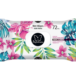 papilion PAPILION WIPES TROPIC ISLAK MENDIL 72STUKS