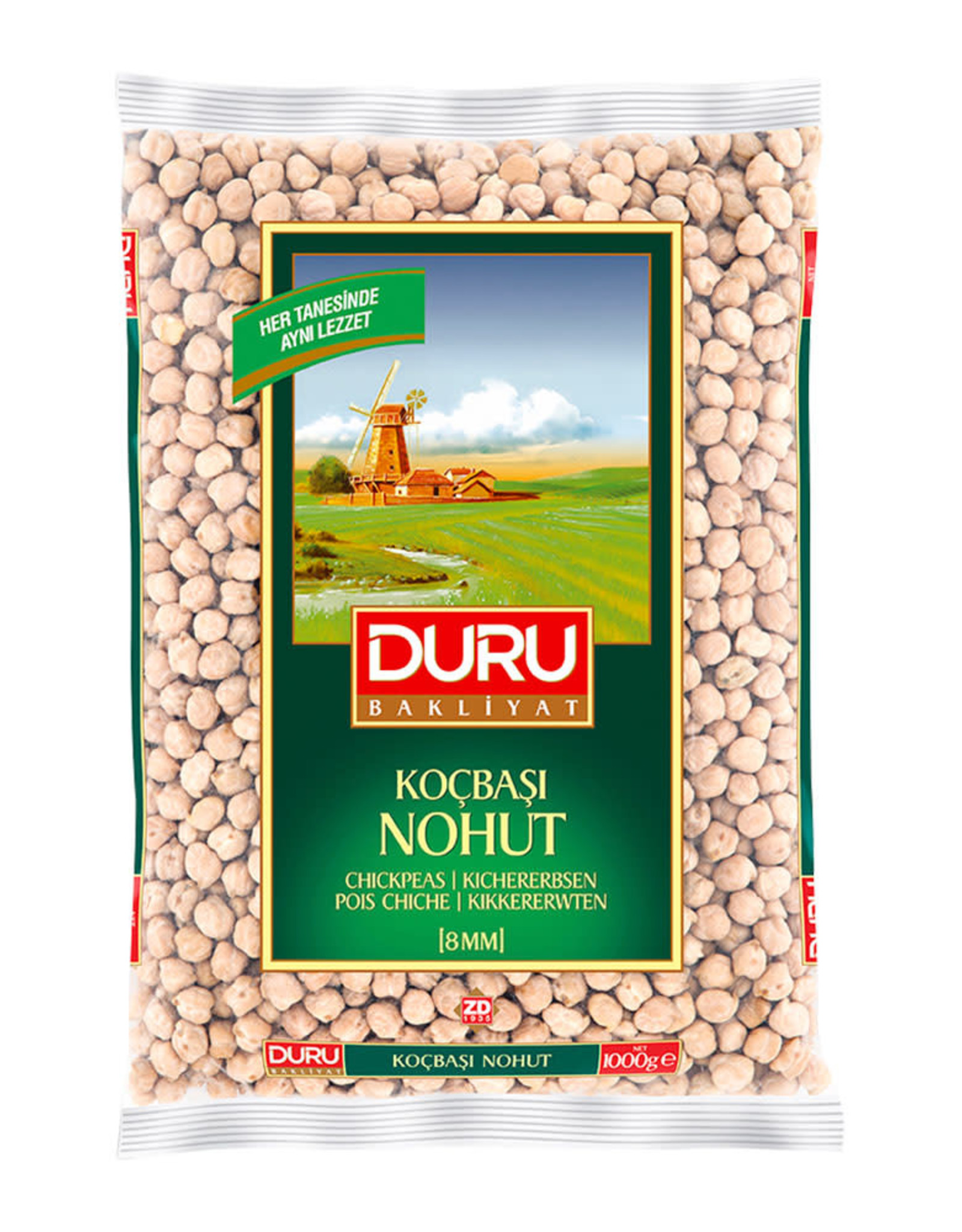 DURU KOCBASI NOHUT 8MM 2.5KG