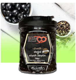 BEYCO 321-380 SIYAH ZEYTIN 750G PET