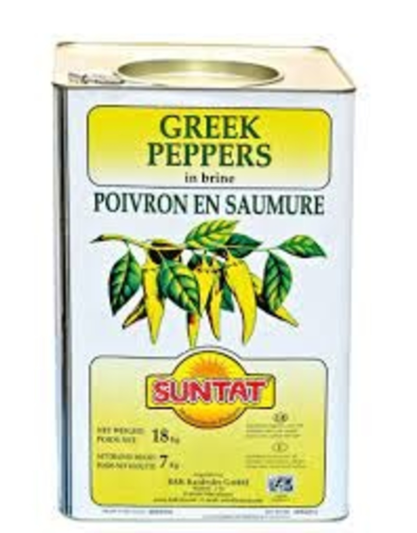 SUNTAT POIVRONS GREC BIDON 7KG