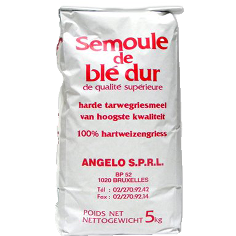 SEMOULE MOYENNE 5 KG - MEGA FOOD Ciyo B.V.B.A.