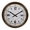 Klassieke wandklok Met uren en minuten aanduiding op de wijzerplaat