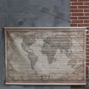 Landkaart the World