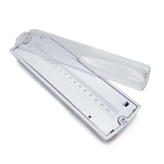 Universeel 3 Watt led noodverlichting opbouw