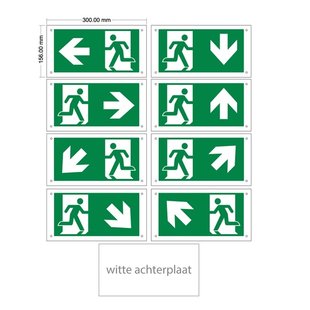 pictogrammen set voor de OTG-FF-6 of OTG-VV-5