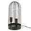 Kolony, Een uniek merk met een bijzondere collectie woonaccessoires Industriële draadlamp Kooi Tafellamp