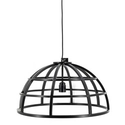 Industriële zwarte hanglamp