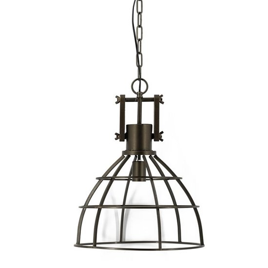 Industriële zwarte hanglamp