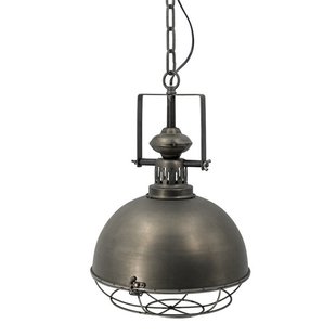 Stoere hanglamp met korf