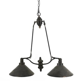Stijlvolle 2 lichts hanglamp