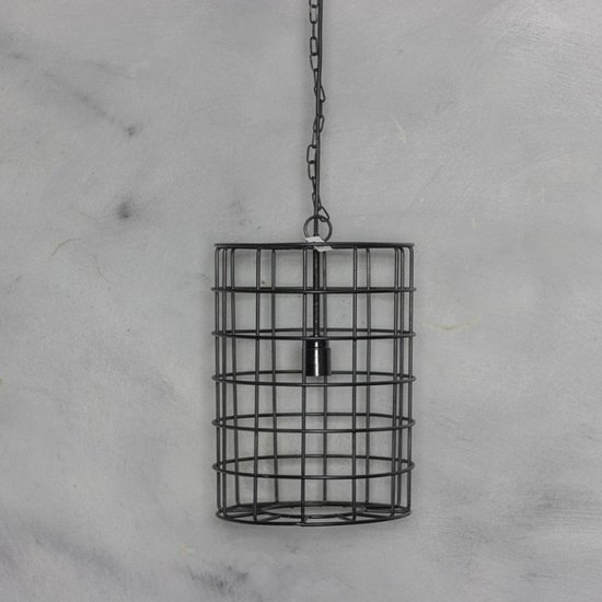 Zwarte hanglamp draad