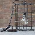Zwarte hanglamp draad