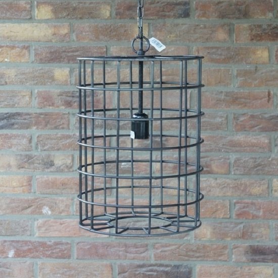 Zwarte hanglamp draad