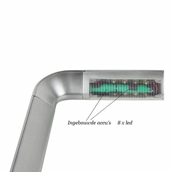 Ranex  solar verlichting tuinzuil Ranex 8 led