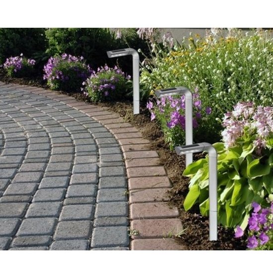 Ranex  solar verlichting tuinzuil Ranex 8 led