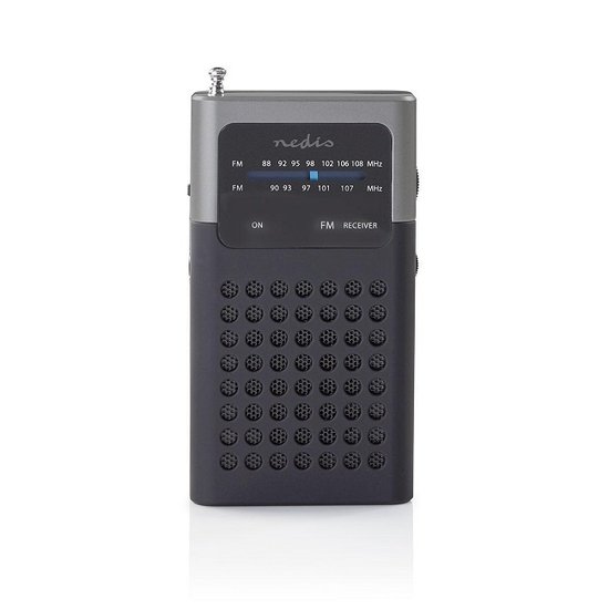 Nedis FM-radio 1,5 W Zakformaat