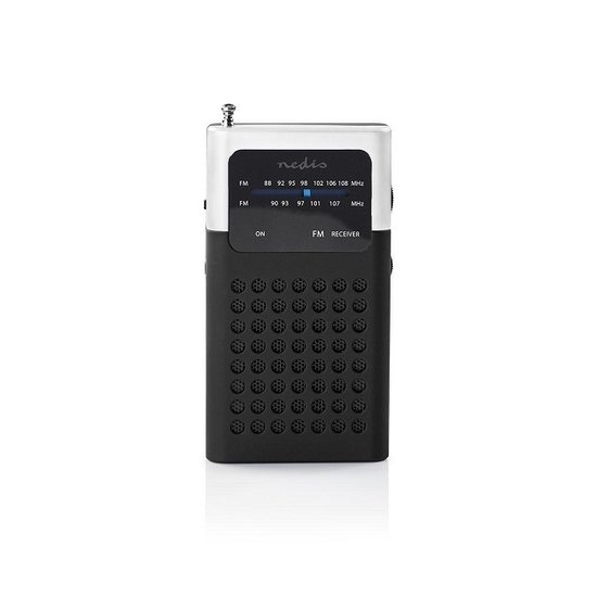 Nedis FM-radio 1,5 W Zakformaat