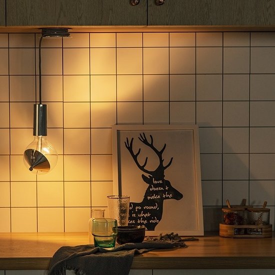 home sweet home Move Me LED lichtbron cone Ø 8 cm 3W E27 2700K wit