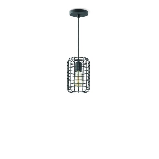 home sweet home Zwarte hanglamp draad, model Netting 16 E27