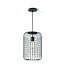 home sweet home Zwarte hanglamp draadlamp, model Netting 26 E27