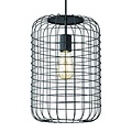 home sweet home Zwarte hanglamp draadlamp, model Netting 26 E27
