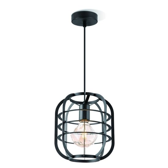 home sweet home Draadlamp | kooilamp serie Nero 25 hanglamp