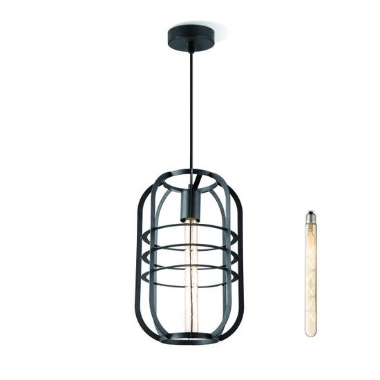 home sweet home Draadlamp | kooilamp serie Nero 40 Plafondlamp - Copy