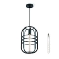 home sweet home Draadlamp | kooilamp serie Nero 40 Plafondlamp - Copy