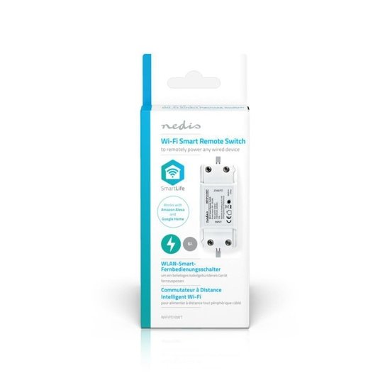Nedis Wi-Fi Smart Switch | Stroomonderbreker | In-Line | 10 A