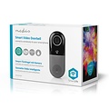 Nedis Wi-Fi Smart Videodeurbel | Bediening via App | microSD-Sleuf | HD 720p