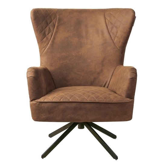 Kolony Draaifauteuil Kurt microvezel stof in 3 kleuren