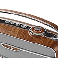 Nedis FM-radio | 60 W | Bluetooth® | Bruin / Zilver