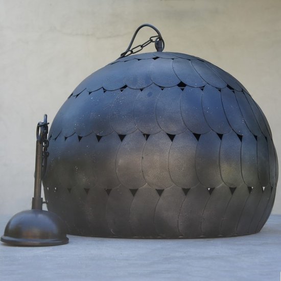 by Mooss Industriële hanglamp zwart Ø 52 cm