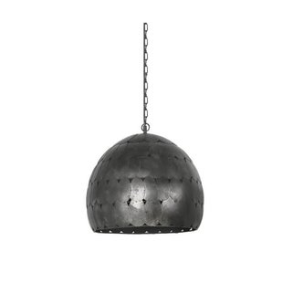 Industriële hanglamp zwart Ø 52 cm