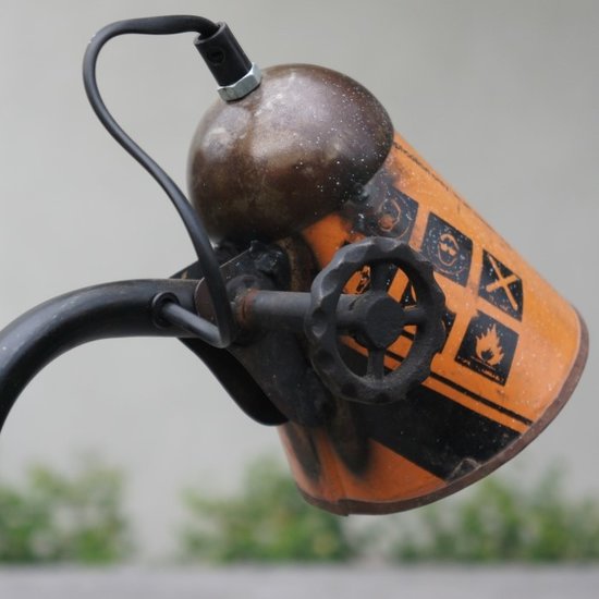 By Mooss Industriele tafellamp metaal