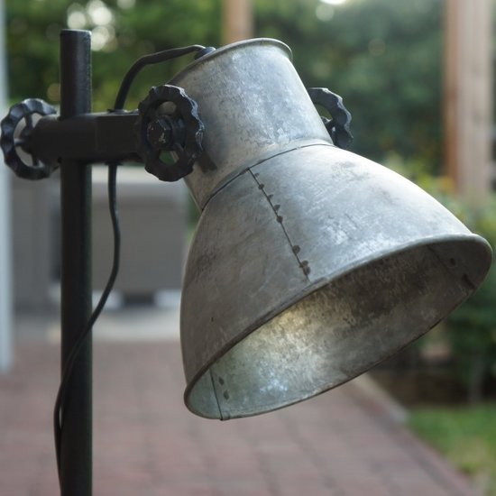 By Mooss Industriële vloerlamp | Tafellamp met robuuste voet