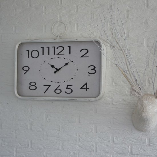 VM Collectie Rechthoekige vintage klok