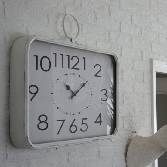 VM Collectie Rechthoekige vintage klok