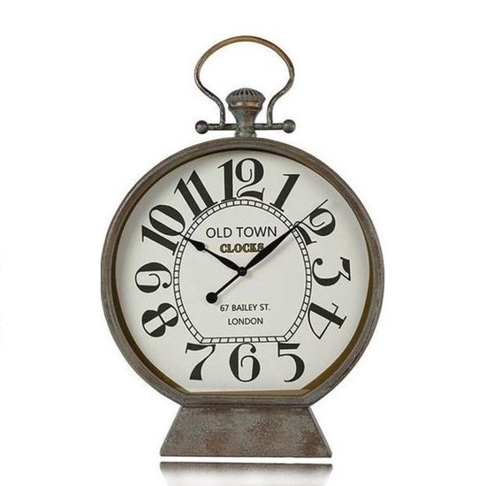 Van Manen Prachtige grote tafelklok Old Town