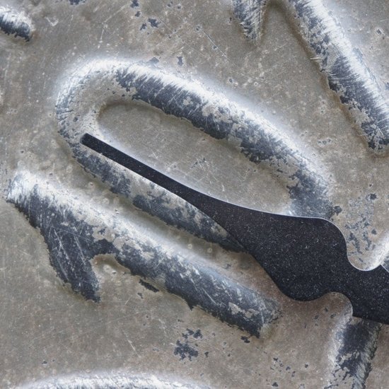 Metalen vloerklok uit gestanst staal