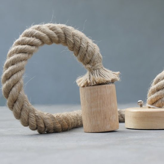 Nedis Touwlamp met een 5W dimbare wifi led lamp  G 125